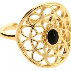 Kosma Paris Bague Stella Oxyde Doré | Femme Bague