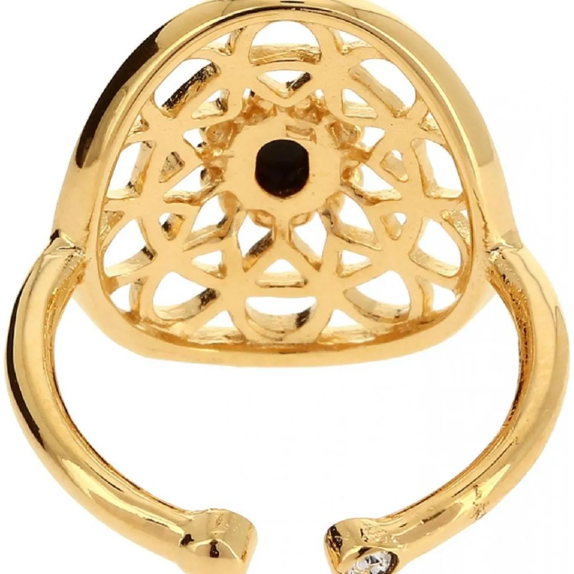 Kosma Paris Bague Stella Oxyde Doré | Femme Bague