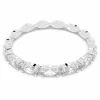 Swarovski Bijoux Bague VITTORE:RING MARQUISE CZWH/RHS - Bague Cristaux Métal Rhodié Femme | Femme Bague