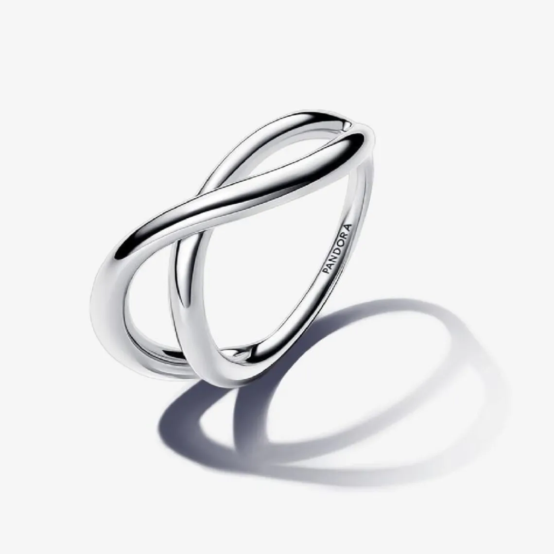 Pandora Bague Symbole de l’Infini Organique Argent | Femme Bague