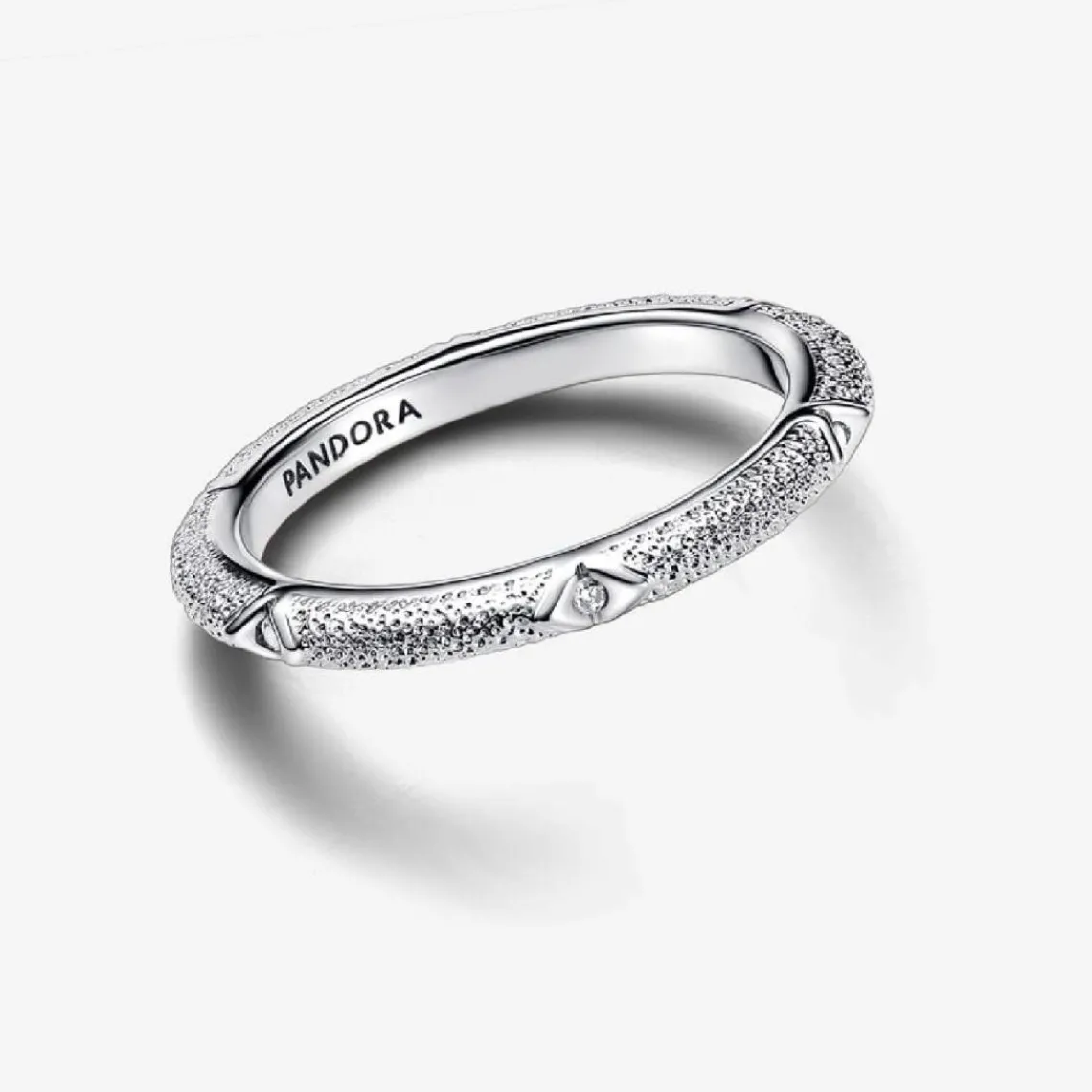Pandora Bague Texture et Pierres ME Argent | Femme Bague