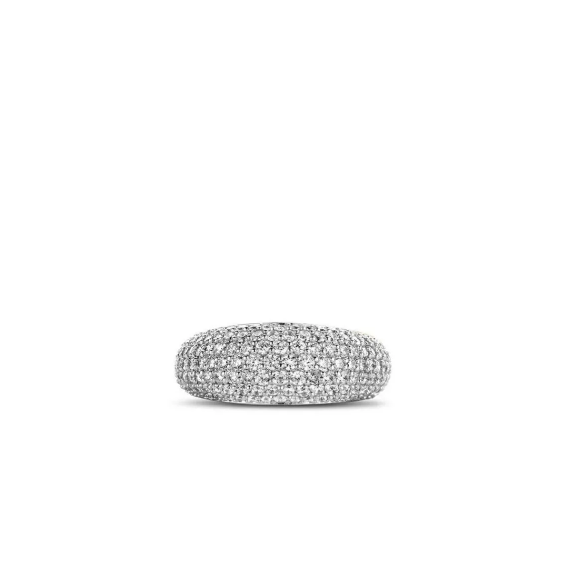 Ti Sento Bague 12172ZI - argent pavé petit modèle Femme | Femme Bague