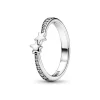 Pandora Bague Étoiles Filantes Scintillantes – Moments | Femme Bague
