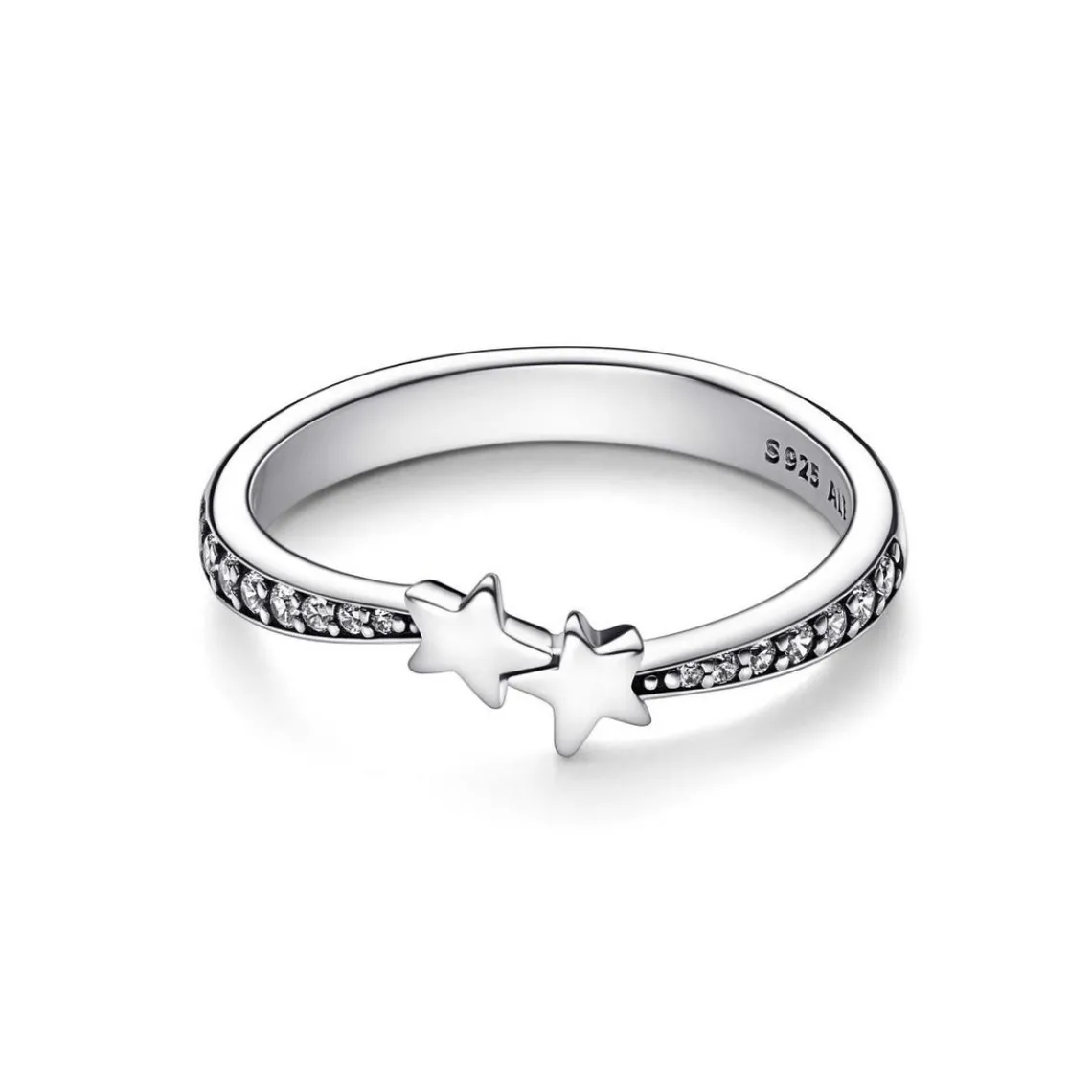 Pandora Bague Étoiles Filantes Scintillantes – Moments | Femme Bague