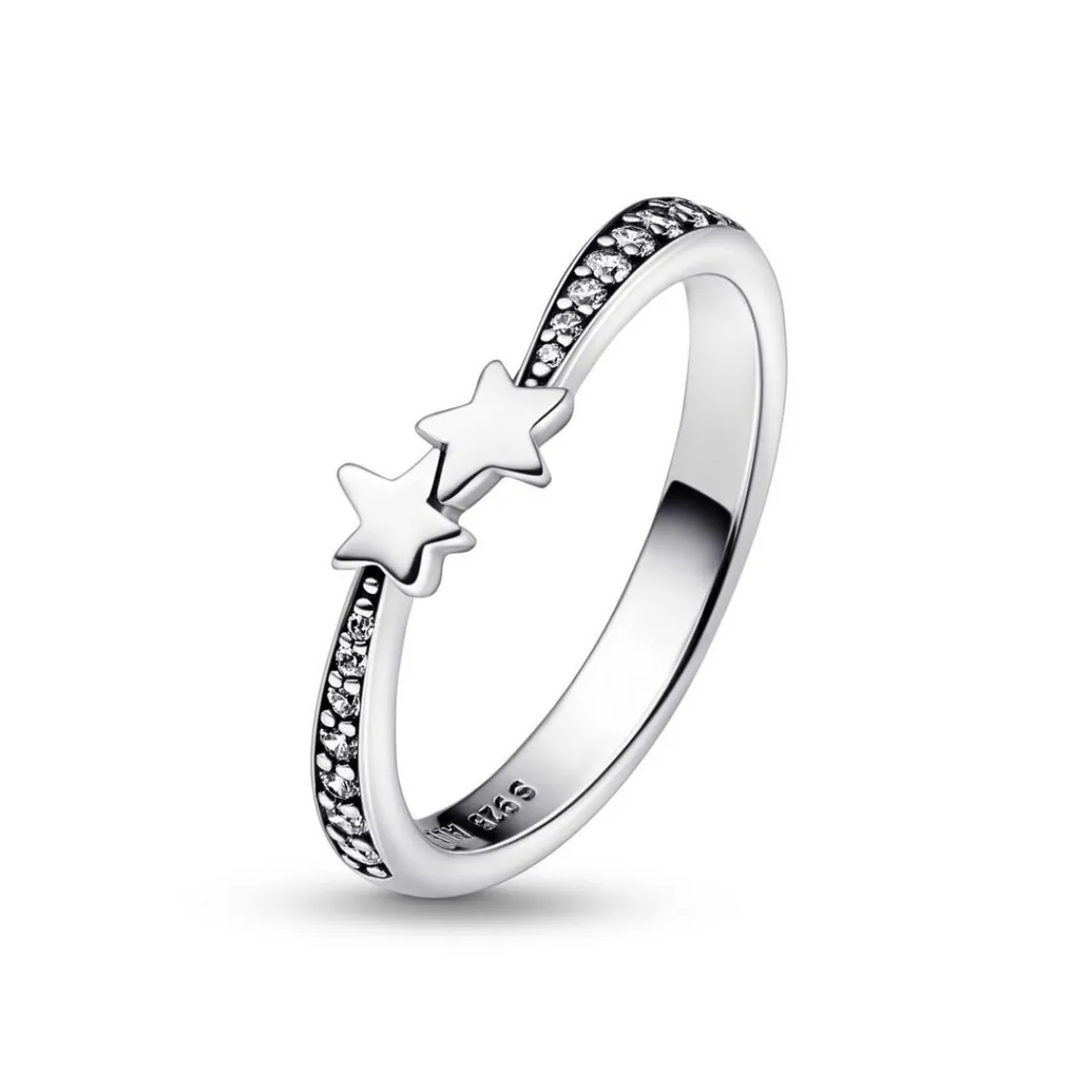 Pandora Bague Étoiles Filantes Scintillantes – Moments | Femme Bague