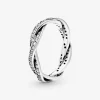 Pandora Bague Torsades Scintillante Timeless Argent 925/1000ᵉ | Femme Bague