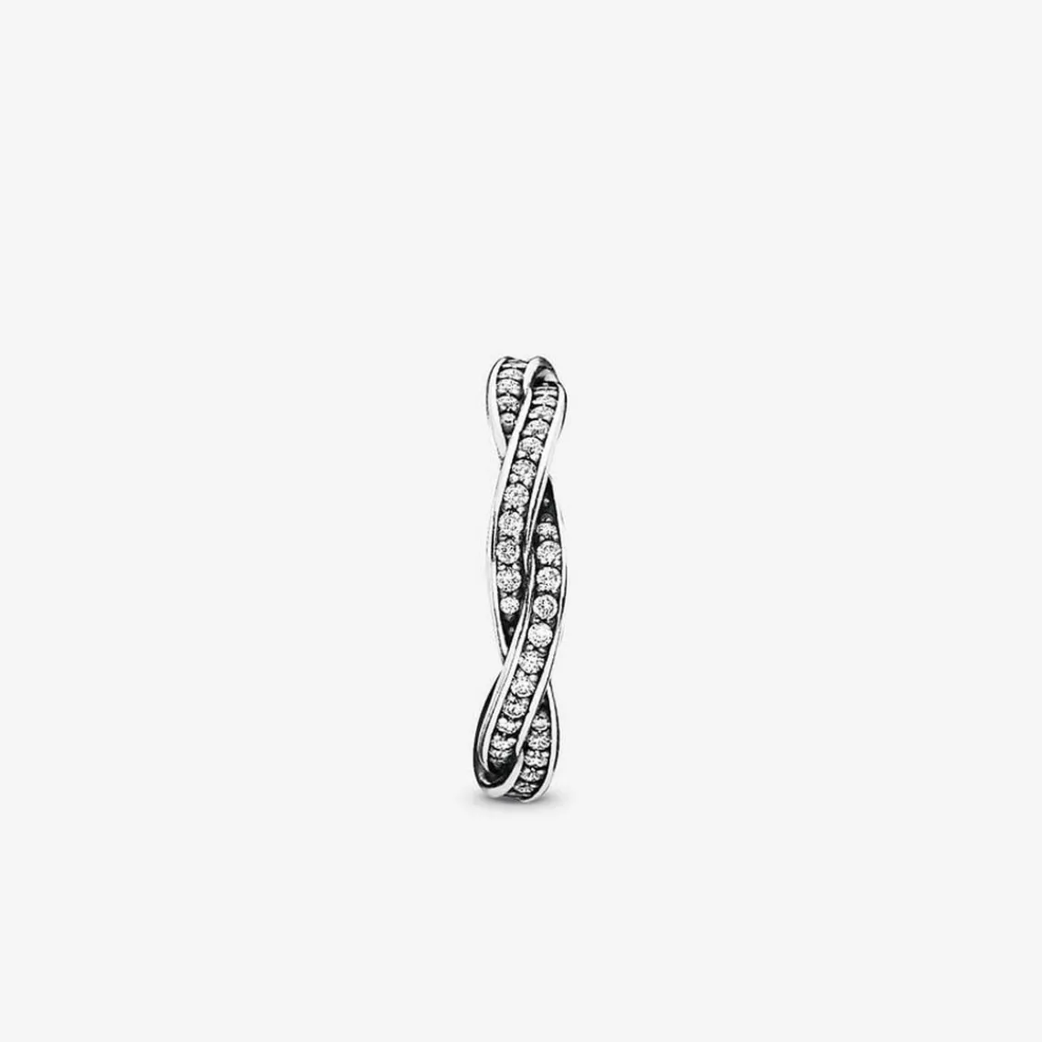 Pandora Bague Torsades Scintillante Timeless Argent 925/1000ᵉ | Femme Bague