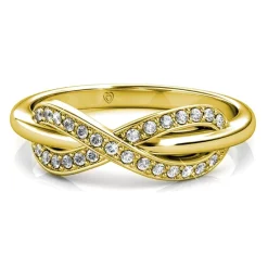 MYC-Paris Bague Trist DR0028-G - Doré Et Cristal | Femme Bague