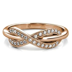 MYC-Paris Bague Trist DR0028-RG - Or Rosé Et Cristal | Femme Bague