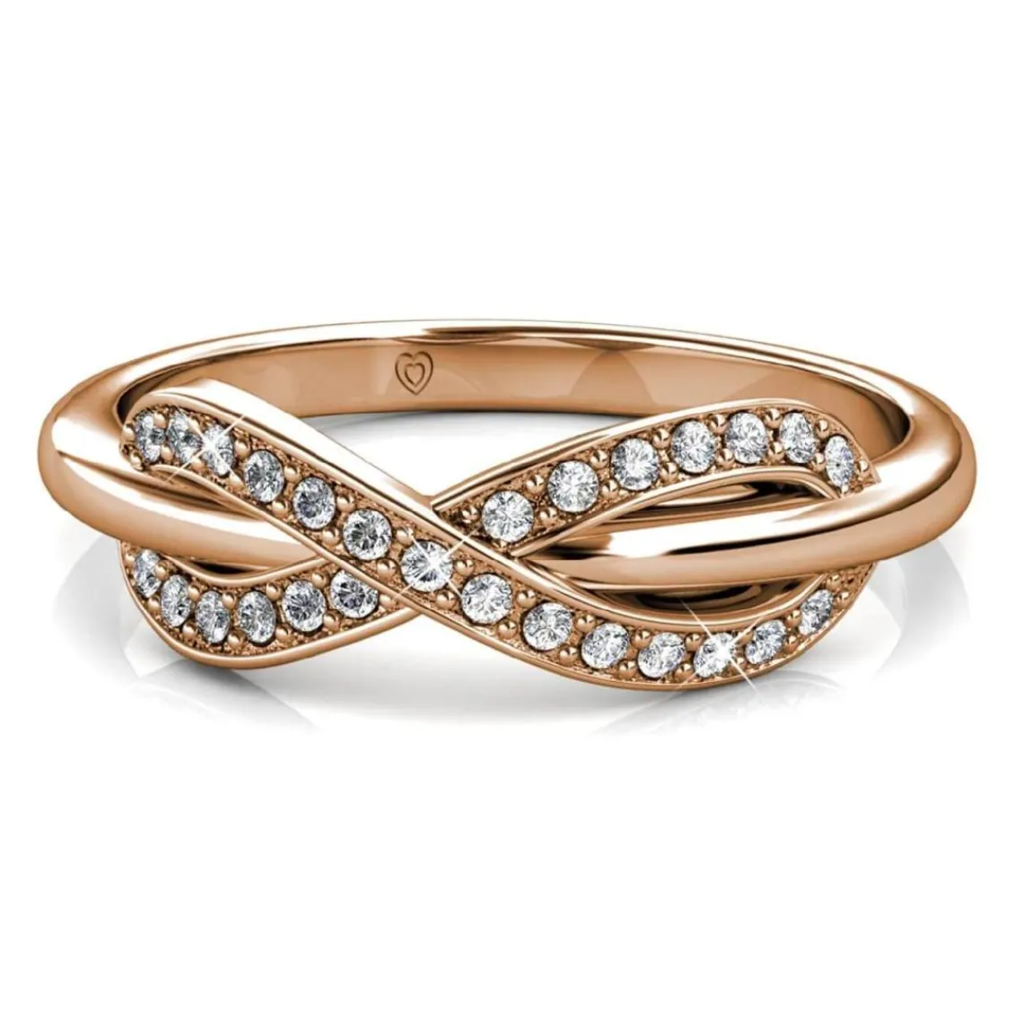 MYC-Paris Bague Trist DR0028-RG - Or Rosé Et Cristal | Femme Bague