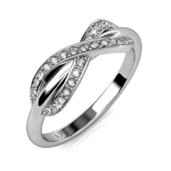 MYC-Paris Bague Trist DR0028-S - Argenté Et Cristal | Femme Bague