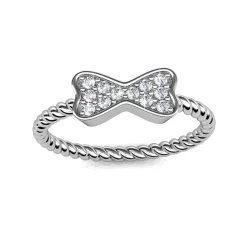 MYC-Paris Bague Twisted Ribbon Argentée | Femme Bague