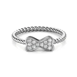 MYC-Paris Bague Twisted Ribbon Argentée | Femme Bague