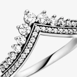Pandora Bague Vœu Princesse Timeless Argent 925/1000ᵉ | Femme Bague