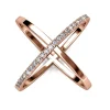 MYC-Paris Bague X Duo Or Rose | Femme Bague
