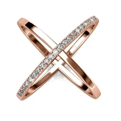 MYC-Paris Bague X Duo Or Rose | Femme Bague