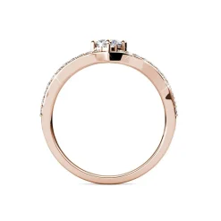MYC-Paris Bague Zinnia Or Rose | Femme Bague