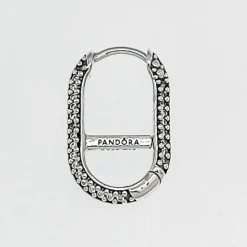 Pandora Boucle d'oreille pavée Link ME | Femme Boucles D'Oreilles