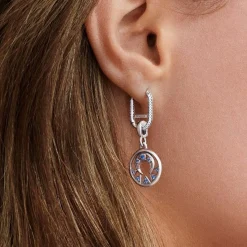 Pandora Boucle d'oreille pavée Link ME | Femme Boucles D'Oreilles