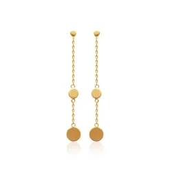 Maison de la Bijouterie Boucle d'oreilles Pendantes femme plaqué or - Y54UW00 | Femme Boucles D'Oreilles