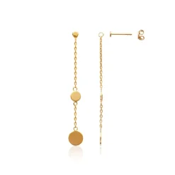 Maison de la Bijouterie Boucle d'oreilles Pendantes femme plaqué or - Y54UW00 | Femme Boucles D'Oreilles