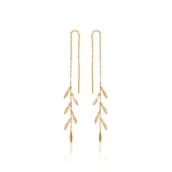 Maison de la Bijouterie Boucle d'oreilles Pendantes femme plaqué or - Y545V00 | Femme Boucles D'Oreilles