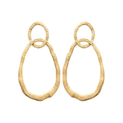 Maison de la Bijouterie Boucle d'oreilles Pendantes femme plaqué or - Y5WW000 | Femme Boucles D'Oreilles