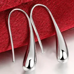 Maison de la Bijouterie Boucle d'oreilles Pendantes femme argent rhodié - W3UZ400 | Femme Boucles D'Oreilles