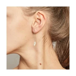 Maison de la Bijouterie Boucle d'oreilles Pendantes femme plaqué or - Y5YV600 | Femme Boucles D'Oreilles