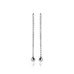 Maison de la Bijouterie Boucle d'oreilles Pendantes femme argent rhodié - W5Z3500 | Femme Boucles D'Oreilles