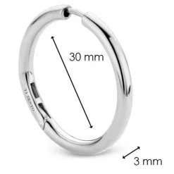 Ti Sento Boucle d'oreille 7782SI-H - Argent | Femme Boucles D'Oreilles