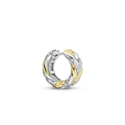 Ti Sento Boucle d'oreille 7884ZY-H - Argent, plaqué or | Femme Boucles D'Oreilles