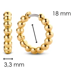 Ti Sento Boucles d'oreilles femme Bijoux - Vintage magic Boule | Femme Boucles D'Oreilles|Bague