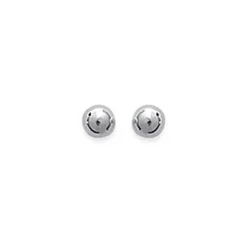 Maison de la Bijouterie Boucles d'oreille femme argent rhodié boules - W0Y403Y3 | Femme Boucles D'Oreilles