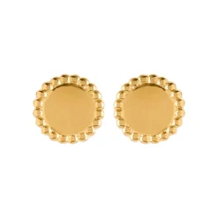 Maison de la Bijouterie Boucles d'oreille femme plaqué or - Y55W300 | Femme Boucles D'Oreilles