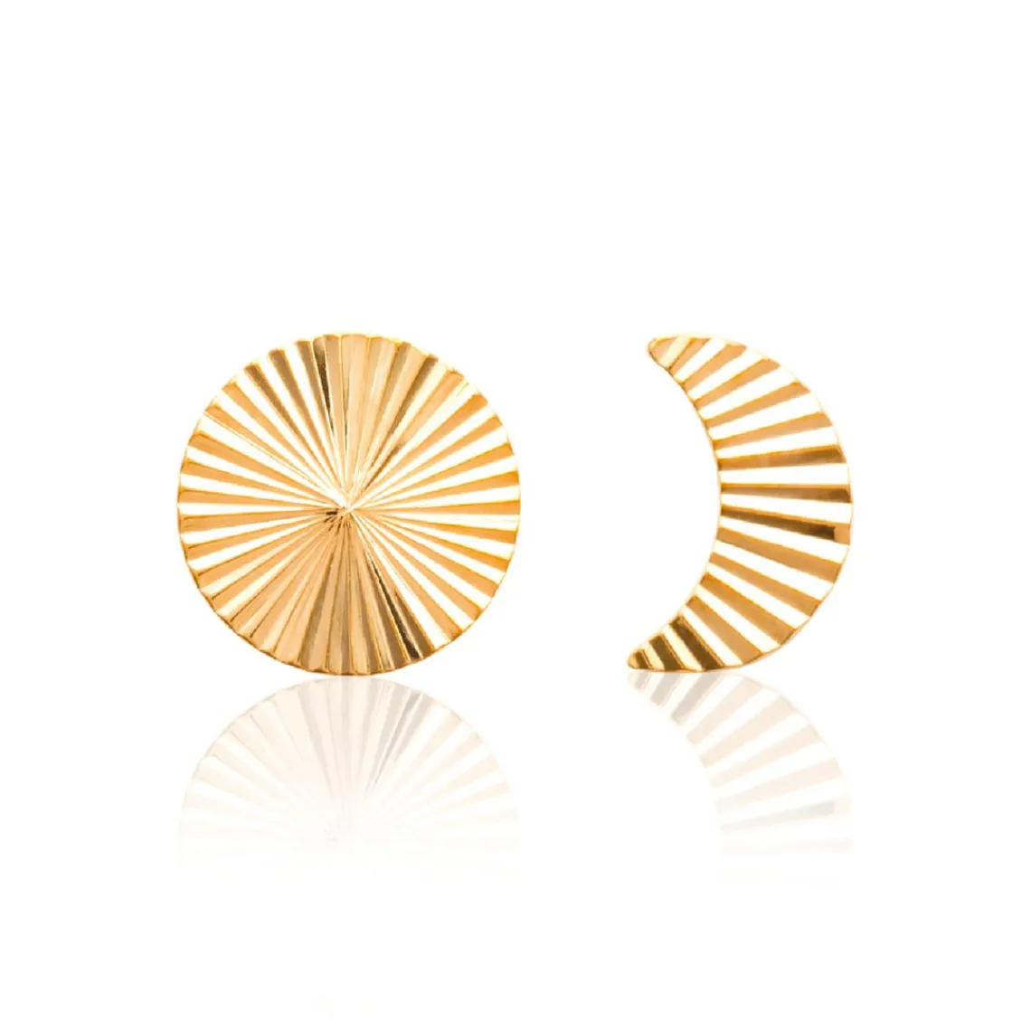 Maison de la Bijouterie Boucles d'oreille femme plaqué or - Y54U300 | Femme Boucles D'Oreilles