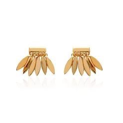 Maison de la Bijouterie Boucles d'oreille femme plaqué or - Y545400 | Femme Boucles D'Oreilles