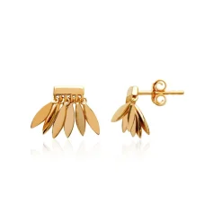 Maison de la Bijouterie Boucles d'oreille femme plaqué or - Y545400 | Femme Boucles D'Oreilles