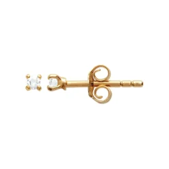 Maison de la Bijouterie Boucles d'oreille femme plaqué or - Y5055Z0Y | Femme Boucles D'Oreilles