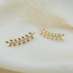 Maison de la Bijouterie Boucles d'oreille femme plaqué or - Y5ZWU00 | Femme Boucles D'Oreilles