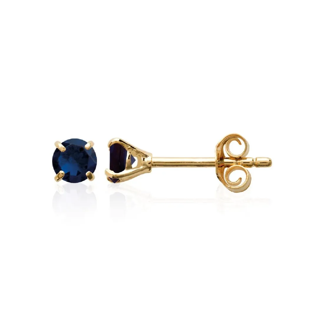 Maison de la Bijouterie Boucles d'oreille femme plaqué or teinté serti griffe - Y5055404 | Femme Boucles D'Oreilles