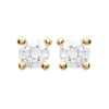 Maison de la Bijouterie Boucles d'oreille femme plaqué or - Y5055Z03 | Femme Boucles D'Oreilles