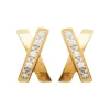 Maison de la Bijouterie Boucles d'oreille femme plaqué or - Y3Y6UZZ | Femme Boucles D'Oreilles