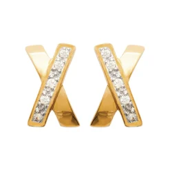 Maison de la Bijouterie Boucles d'oreille femme plaqué or - Y3Y6UZZ | Femme Boucles D'Oreilles