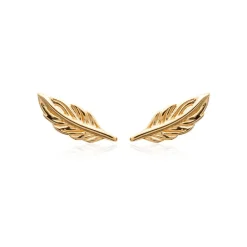 Maison de la Bijouterie Boucles d'oreille femme plaqué or - Y530300 | Femme Boucles D'Oreilles