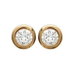 Maison de la Bijouterie Boucles d'oreille femme plaqué or - Y5ZZ5Z04 | Femme Boucles D'Oreilles