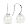 Ti Sento Boucles d'oreille Pearl white 10 mm 7548PW | Femme Boucles D'Oreilles
