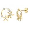 Angèle M Bijoux Boucles d'oreilles Angèle M B2296-DORE | Femme Boucles D'Oreilles