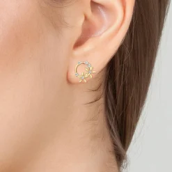 Angèle M Bijoux Boucles d'oreilles Angèle M B2296-DORE | Femme Boucles D'Oreilles
