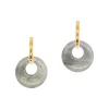 Sloya Boucles d'oreilles Blima en pierres Labradorite | Femme Boucles D'Oreilles